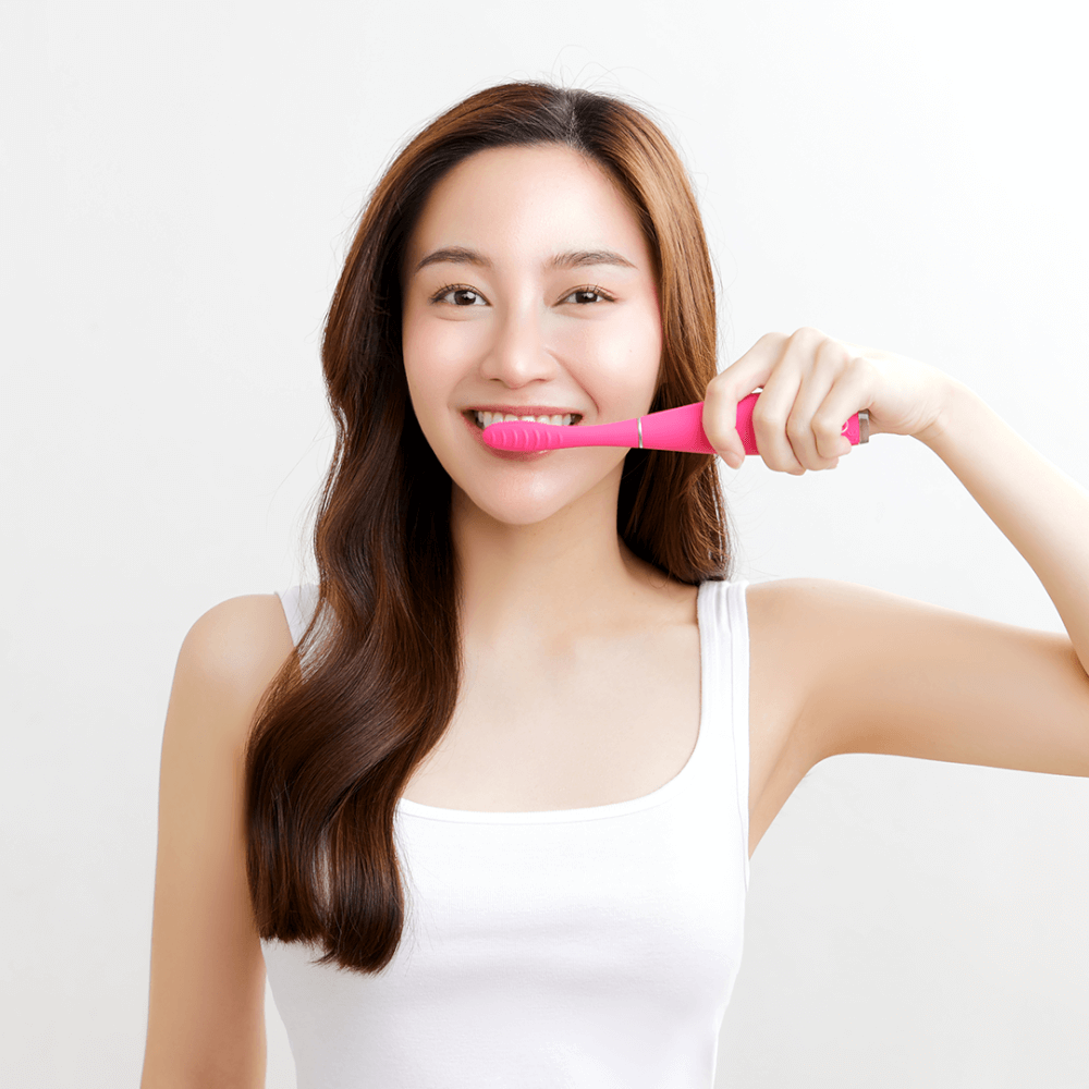 แปรงสีฟันซิลิโคนไฟฟ้า FOREO ISSA 3 Fuchsia